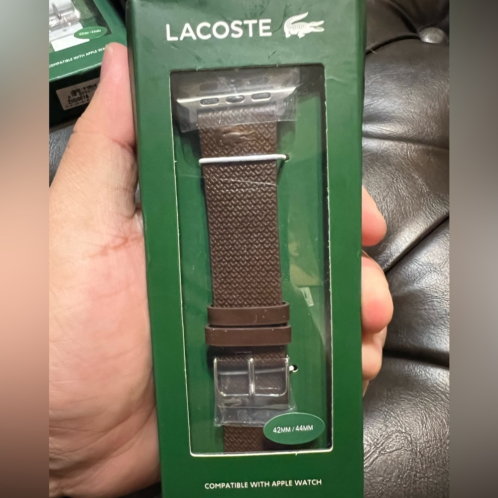 Lacoste rubber Apple Watch 44mm